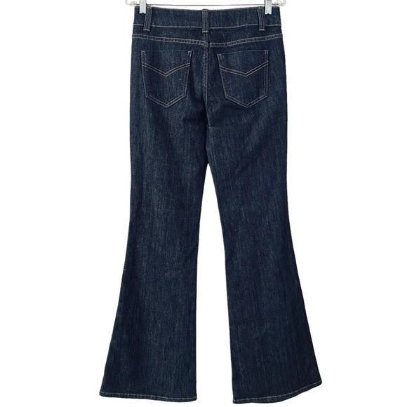 Arden B Dark Wash Classic Flared Jeans Size 6 - Picture 6 of 6
